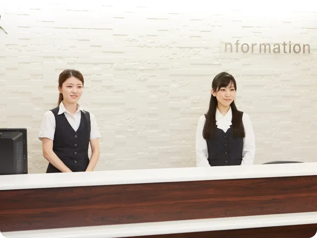 姫路市医師会 健診センター 設備画像:受付