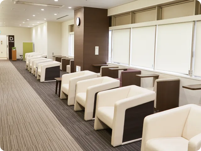 姫路市医師会 健診センター 設備画像:一般待合室