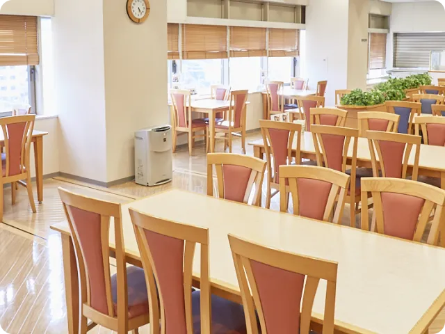 姫路市医師会 健診センター 設備画像:食堂